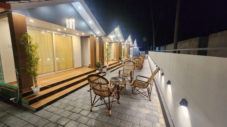 Property at night